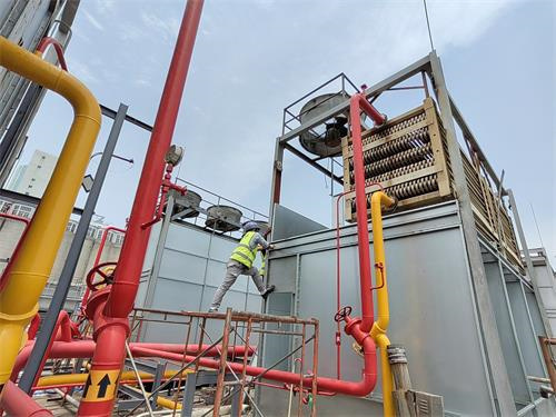 玻璃鋼冷卻塔工作前的檢查以及保養方法(河南玻璃鋼冷卻塔保養)